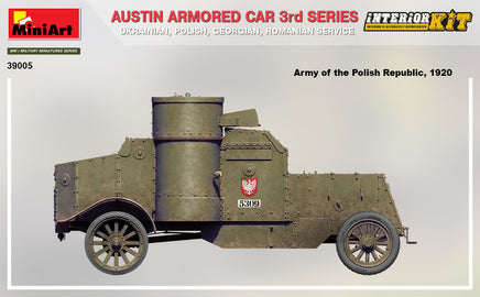 1/35 Mini Art - Austin Armored Car w/Interior - 39005