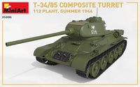 1/35 Mini Art - T-34/85 Composite Turret 112 Plant Summer 1944 - 35306