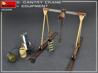 1/35 Mini Art - 5 Ton Gantry Crane & Equipment - 35589