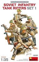1/35 Mini Art - Soviet Infantry Tank Riders Set 1 - 35309