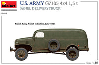 1/35 Mini Art - U.S. Army G7105 4x4 1.5T Panel Delivery Truck - 35405