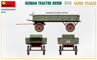 1/35 Mini Art - German Tractor D8506 with Cargo Trailer - 35317