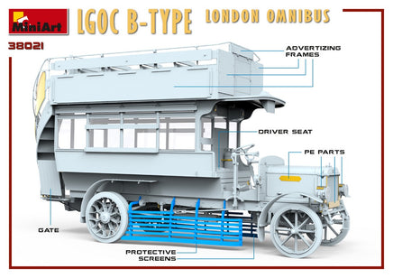 1/35 Mini Art - LGOC B-Type London Omnibus - 38021