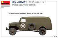 1/35 Mini Art - U.S. Army G7105 4x4 1.5T Panel Delivery Truck - 35405