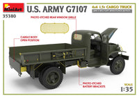 1/35 Mini Art - U.S. Army G7107 4x4 1.5T Cargo Truck - 35380
