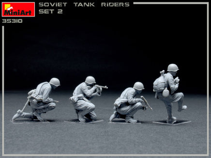1/35 Mini Art - Soviet Infantry Tank Riders Set 2 - 35310
