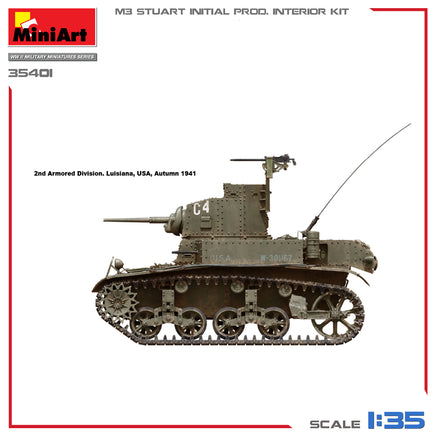 1/35 Mini Art - M3 Stuart Initial Production - 35401