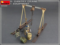 1/35 Mini Art - 5 Ton Gantry Crane & Equipment - 35589