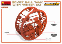 1/35 Mini Art - Soviet Ball Tank w/ Winter Ski - 40008