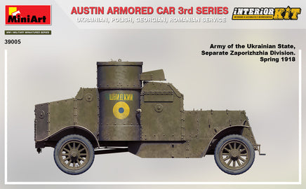 1/35 Mini Art - Austin Armored Car w/Interior - 39005