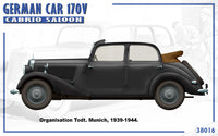 1/35 Mini Art - German Car 170V Cabrio Saloon - 38016