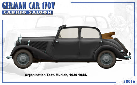 1/35 Mini Art - German Car 170V Cabrio Saloon - 38016