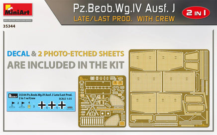 1/35 Mini Art - Pz.Beob.Wg.IV Ausf. J Late Prod. - 35344 - MPM Hobbies
