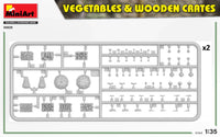 1/35 Mini Art - Vegetables & Wooden Crates - 35629 - MPM Hobbies