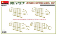 1/35 Mini Art - G7107 w/Crew 1.5T 4x4 Cargo Truck w/Metal Body - 35383