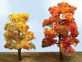 HO Scale JTT - Autumn Sycamore 3.5" to 4" 2/pk - 92320