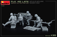 1/35 Mini Art - German 7.5cm Anti-Tank Gun Pak 40 Late - 35409