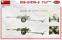 1/35 Mini Art - ZIS-2/ZIS-3 with Limber & Crew 2 in 1 - 35369