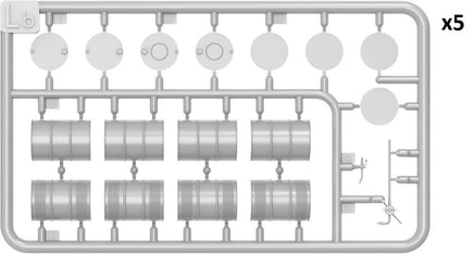 1/48 Mini Art - Modern Oil Drums 200L - 49009