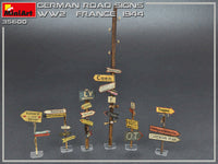 1/35 Mini Art - German Road Signs WWII (France 1944) - 35600