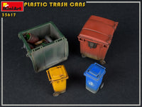 1/35 Mini Art - Plastic Trash Cans - 35617