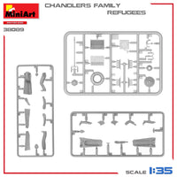1/35 Mini Art - Refugees Chandlers Family - 38089