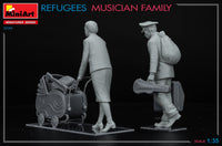 1/35 Mini Art - Refugees Musician Family - 38084