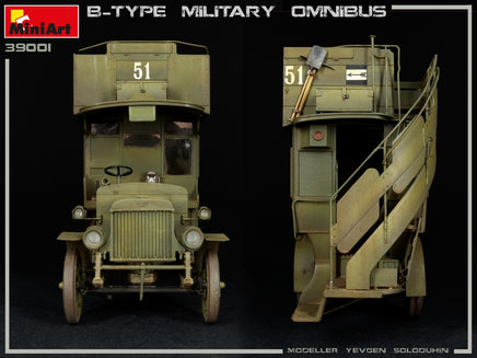1/35 Mini Art B-Type Military Omnibus - 39001