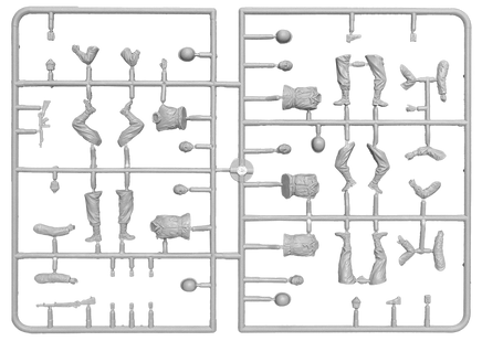 1/35 Mini Art - U.S. Jeep Crew & MPs. - 35308