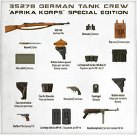 1/35 Mini Art - German Tank Crew ”Afrika Korps” - 35278