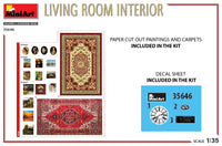1/35 Mini Art - Living Room Interior - 35646