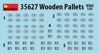 1/35 Mini Art - Wooden Pallets - 35627 - MPM Hobbies