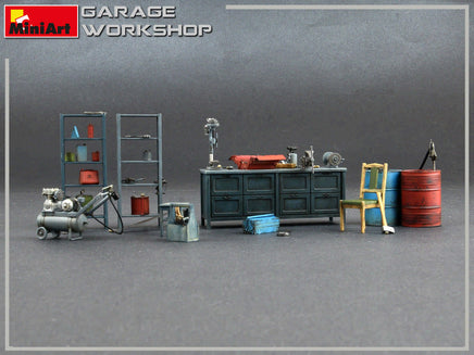 1/35 Mini Art - Garage Workshop - 35596