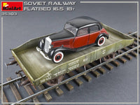 1/35 Mini Art - Soviet Railway Flatbed 16.5-18T - 35303