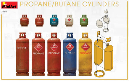1/35 Mini Art - Propane/Butane Cylinders - 35619 - MPM Hobbies