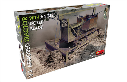 1/35 Mini Art - U.S. Armored Tractor with Angle Dozer Blade - 35291