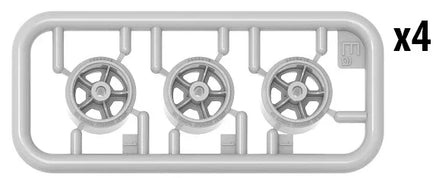 1/35 Mini Art - M3/M4 Roadwheels Set Welded Type And Pressed Type - 35220 - MPM Hobbies