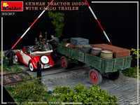 1/35 Mini Art - German Tractor D8506 with Cargo Trailer - 35317