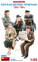 1/35 Mini Art - German Sitting Civilians 1930-40's - 38006