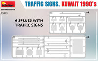 1/35 Mini Art - Traffic Signs Kuwait 1990’s - 35631