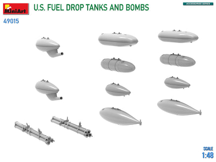 1/48 Mini Art - U.S. Fuel Drop Tanks And Bombs - 49015