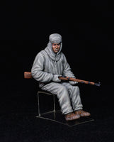 1/35 Mini Art - Soviet Assault Infantry (Winter Camouflage Cloaks) - 35226