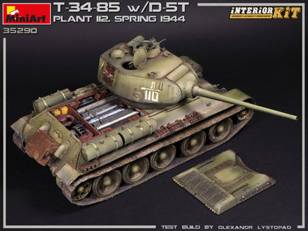 1/35 Mini Art - T-34/85 w/D-5T Plant 112 Spring 1944 - 35290