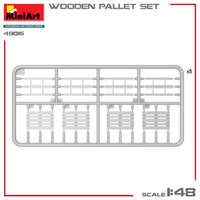 1/48 Mini Art - Wooden Pallet Set - 49016