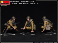 1/35 Mini Art - Soviet Infantry Tank Riders Set 1 - 35309
