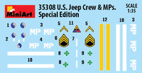 1/35 Mini Art - U.S. Jeep Crew & MPs. - 35308