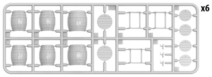1/35 Mini Art - Wooden Barrels - 35632