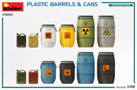 1/48 Mini Art - Plastic Barrels & Cans - 49010