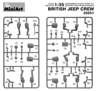 1/35 Mini Art - British Jeep Crew - 35051