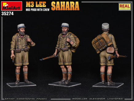 1/35 Mini Art - M3 Lee Mid Prod. Sahara with Crew - 35274